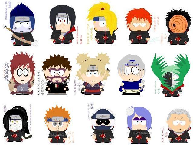 sasuke south park